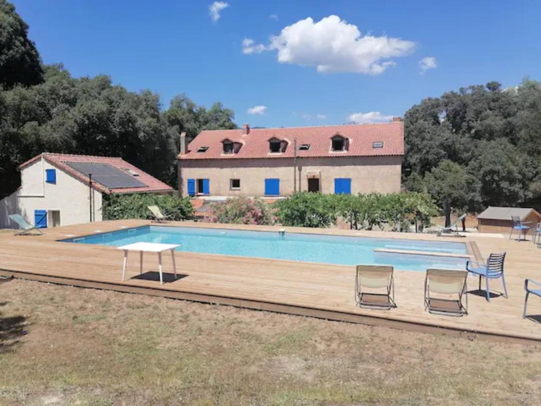 Gites Carbuccia En Corse Avec Piscine Chauffee Ngoại thất bức ảnh